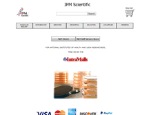Tablet Screenshot of ipmscientific.com